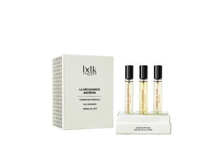 BDK Parfums Travel Discovery set Collection Matieres 3*10ml For Discount