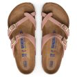 Mayari Women s Soft Footbed Leather Sandal - Old Rose Discount