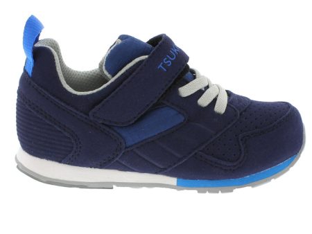 Racer Kid s Athletic Sneaker - Navy Blue Discount