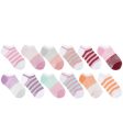 12pk NS Kid s Free Run Stripes Socks - Asst Pastels on Sale