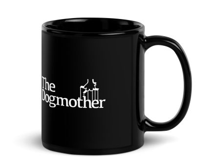 The Dogmother Black Glossy Mug Online Hot Sale