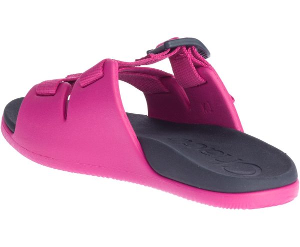 Chillos Kid s Slide Sandals - Magenta on Sale