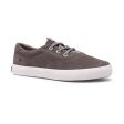 Spinnaker Big Kid s Washable Sneaker - Grey Leather on Sale