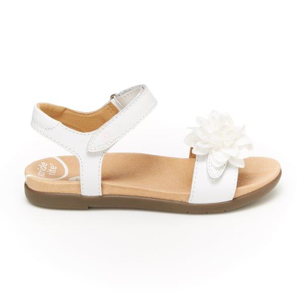 SRTech Truly Sandal - White Leather Online Hot Sale