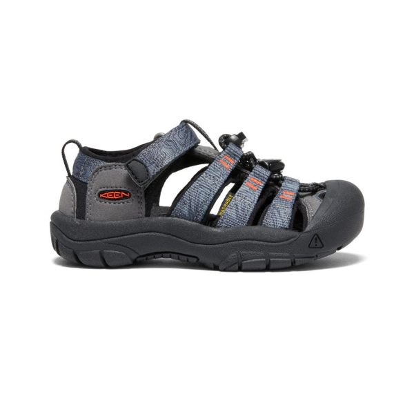 Newport H2 Kids  Active Sandal - Steel Grey Black Online now