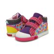 Kya Hi-Top Sneaker - Purple Hearts Mix Cheap