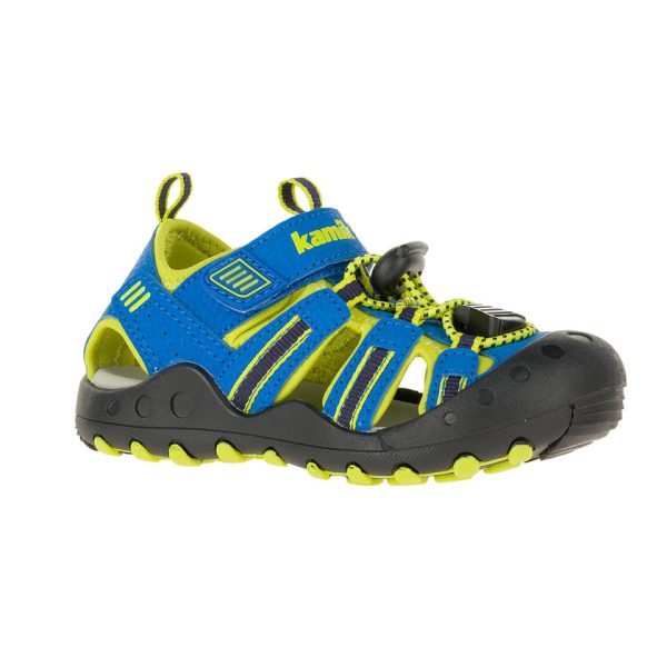 Crab Kid s Sandal - Strong Blue Lime Supply