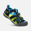 Seacamp II Kids  CNX Active Sandal - Black Brilliant Blue Discount