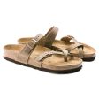 Mayari Women s Soft Footbed Leather Sandal - Tobacco Online Sale