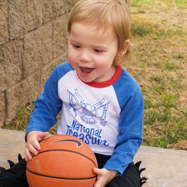 National Treasure Blue Long Sleeved Toddler T-Shirt Online now