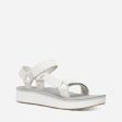 Midform Universal Leather Women s Sandal - White Supply