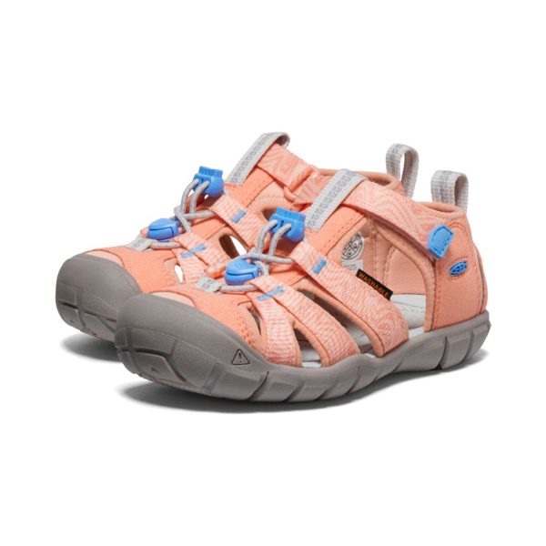 Seacamp II Kids  CNX Active Sandal - Papaya Punch Marina For Cheap