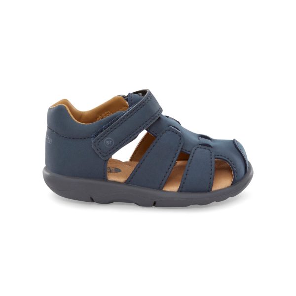 SRTech Archie Kid s Fisherman Sandal - Navy For Cheap