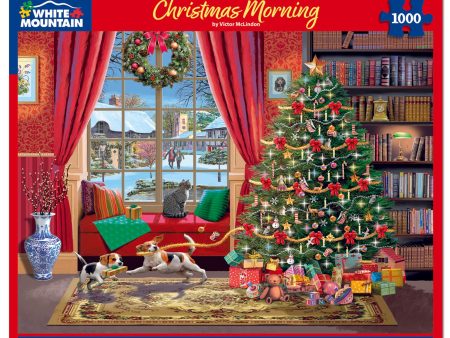 ⭐HOLIDAY⭐ Christmas Morning Jigsaw Puzzle - 1000 Piece Fashion