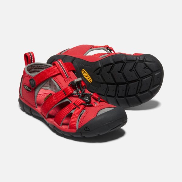 Seacamp II Kids  CNX Active Sandal - Racing Red Gargoyle Online Sale