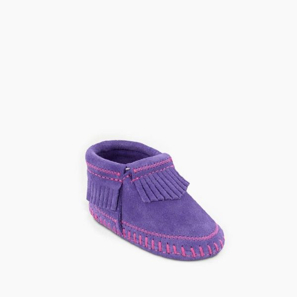 Baby Riley Soft Sole Slipper Booties Fashion