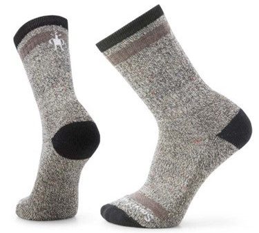 Everyday Larimer Light Cushion Men s Crew Socks - Black Taupe Heather Online Hot Sale