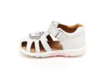 SRTech Eleni Kid s Leather Sandal - White Sale