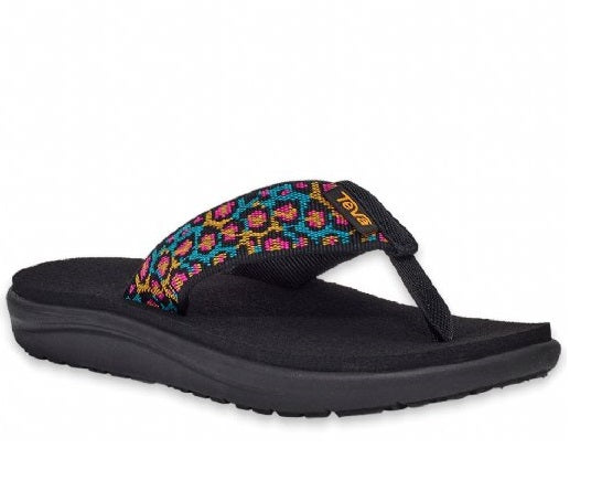 Voya Kids Flip Flop Sandal - Dorinda Black Multi Hot on Sale