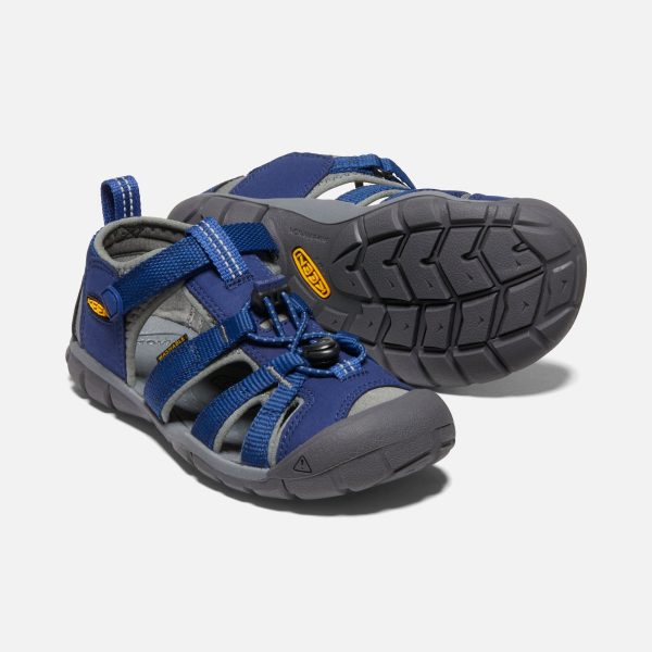 Seacamp II Kids  CNX Active Sandal - Blue Depths Gargoyle Online now