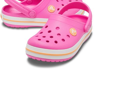 Kids Crocband Clog - Pink Cantaloupe Hot on Sale