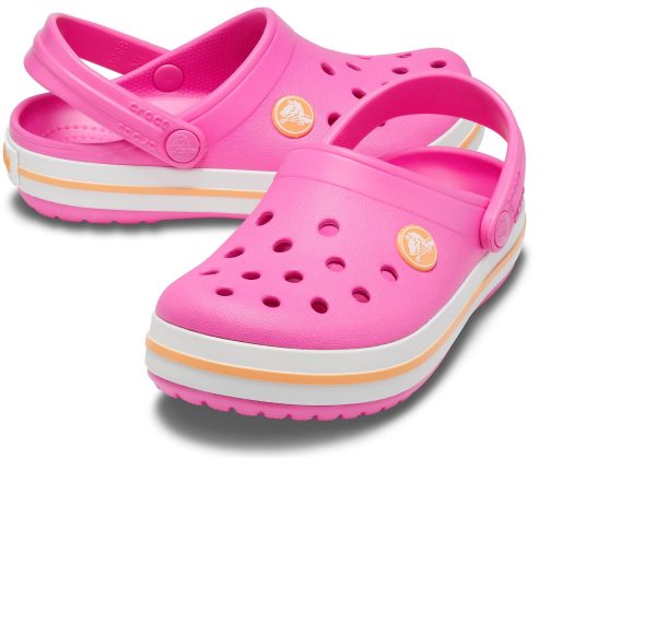 Kids Crocband Clog - Pink Cantaloupe Hot on Sale