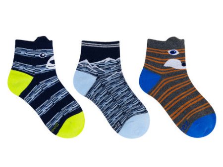 Scout Critter 3-Pack Quarter Socks Hot on Sale