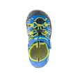 Crab Kid s Sandal - Strong Blue Lime Supply