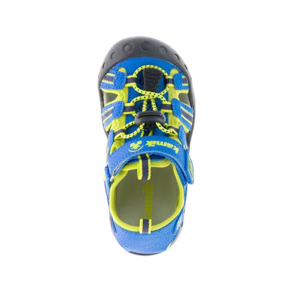 Crab Kid s Sandal - Strong Blue Lime Supply