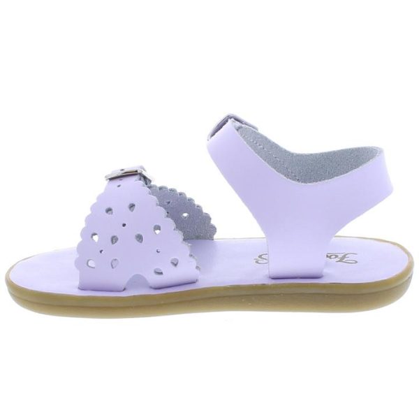 Ariel Casual Kid s Sandal - Lavender Leather For Discount