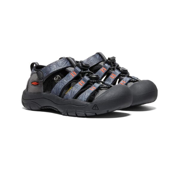 Newport H2 Kids  Active Sandal - Steel Grey Black Online now