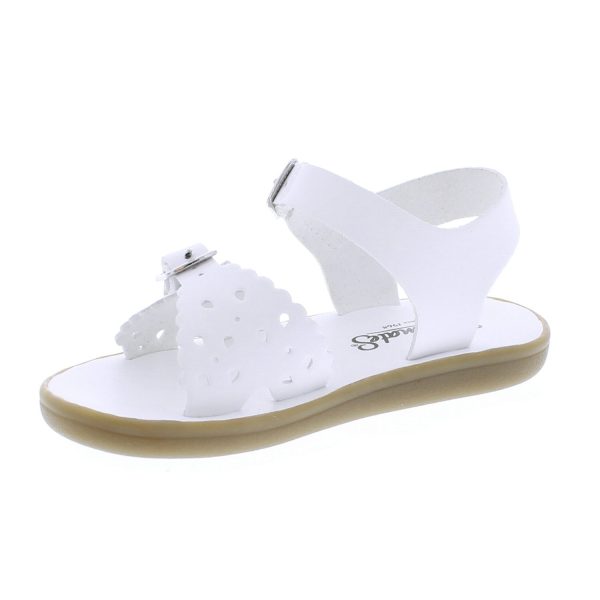 Ariel Eco Kid s Casual Sandal -White For Cheap