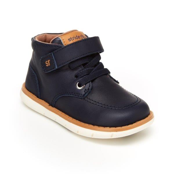 SRTech Quinn Boot - Navy Leather Sale