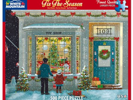 ⭐HOLIDAY⭐ Tis The Season Jigsaw Puzzle - 500 Piece Sale