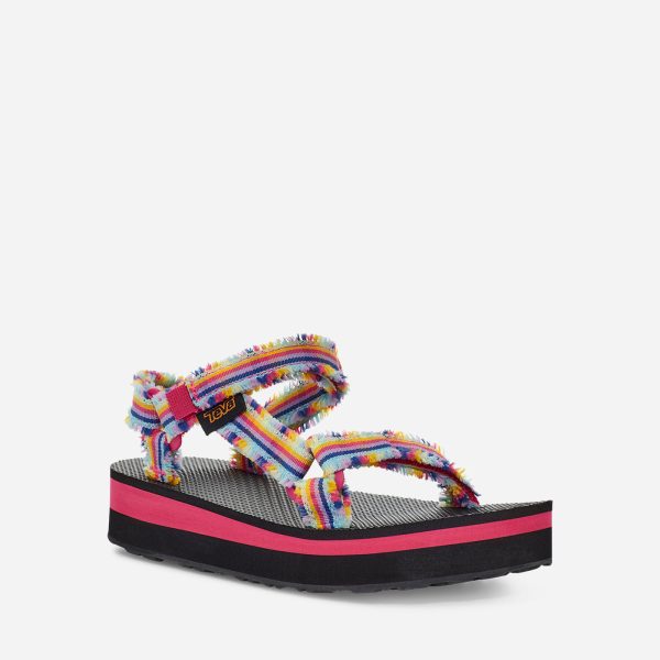 Midform Fray Women s Sandal - Frazer Black Multi Online