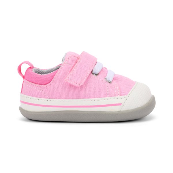 Stevie II (First Walker) Infant Shoe -  Pink Denim Online