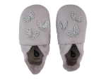 Soft Sole Leather - Lilac Butterflies For Sale