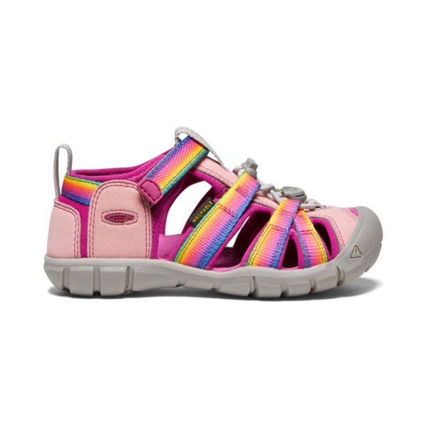 Seacamp II Kids  CNX Active Sandal - Rainbow Festival Fuchsia on Sale