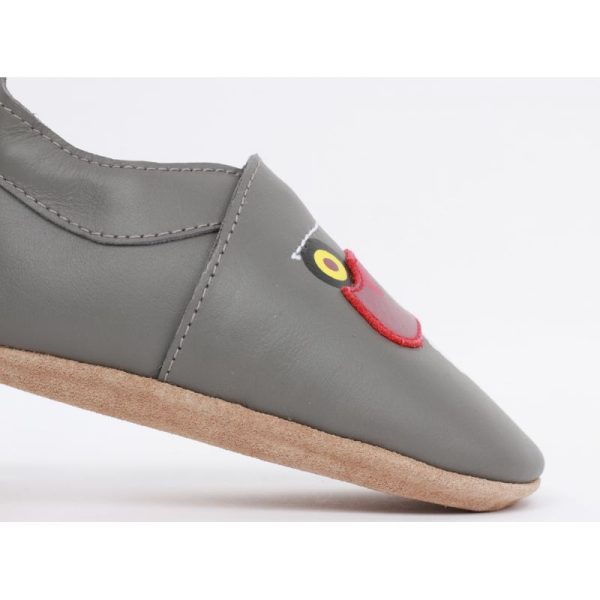 Soft Sole Leather - Grey Tractor Online Hot Sale