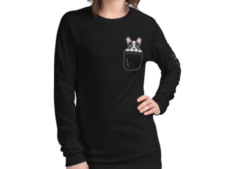 Frenchie Ride Along Long Sleeve Tee Fashion