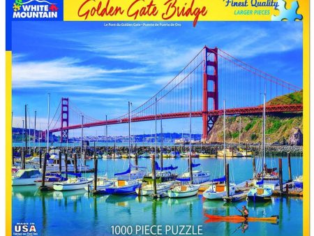 Golden Gate Bridge Jigsaw Puzzle - 1000 Piece Fashion