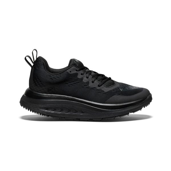 WK400 Men s Athletic Walking Shoe - Triple Black Fashion