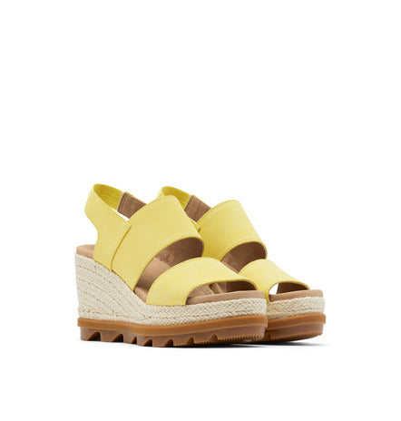 Joanie II Women s Hi Slingback Wedge Sandal - Sunnyside Yellow Discount