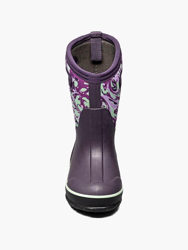 Classic Kid s Marbled Boot - Purple Hot on Sale