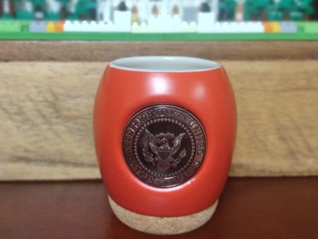 Red Presidential Seal Shot Glass For Sale