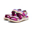 Elle Backstrap Kids  Sandal - Rainbow Festival Fuchsia For Sale