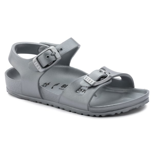 Kids Rio EVA Sandal - Metallic Silver on Sale