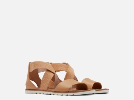 Ella II Women s Leather Sandal - Honest Beige, Chalk Online now