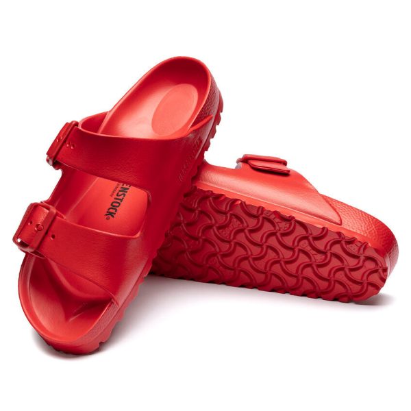 Arizona EVA Adult Water-Friendly Sandal - Solid Red Hot on Sale