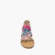 Kids  Eloise Leather Sandal - Taupe Multi Fashion